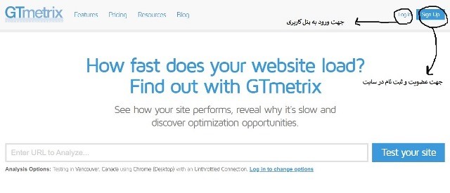ثبت نام در جی تی متریکس