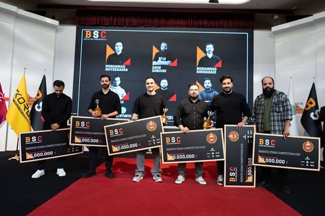 اعلام نفرات برتر و جوایز مسابقات ستارگان باریستا
