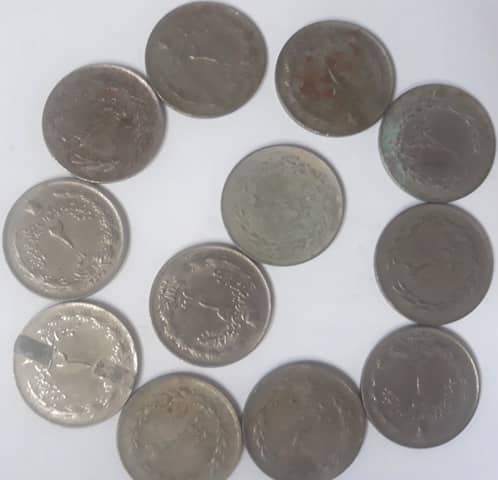 سکه 2 ریالی قدیمی جمهوری اسلامی ایران