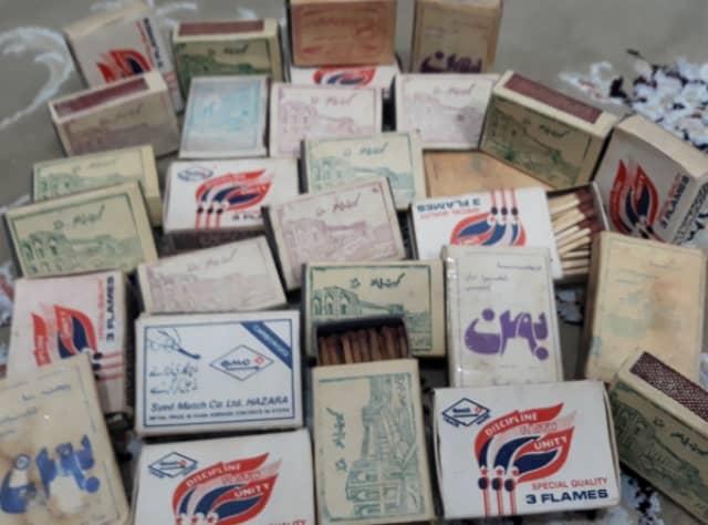 کبریت های کلاسیک سنتی قدیمی کلکسیونی