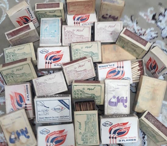 کبریت های کلاسیک سنتی قدیمی کلکسیونی