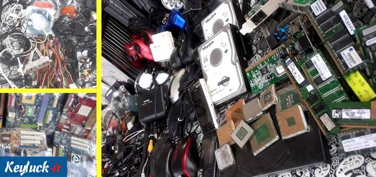 مزایده ۵: فروش لوازم دست دوم کامپیوتر و الکترونیک