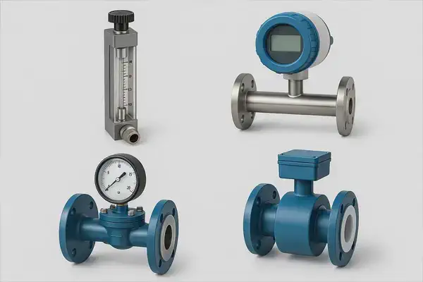 انواع فلومتر موجود در بازار