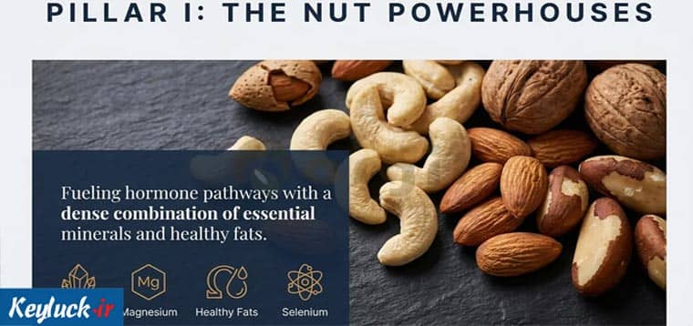 ۷ میوه و مغز تقویت‌ کننده تستوسترون و مواد مغذی آن‌ها